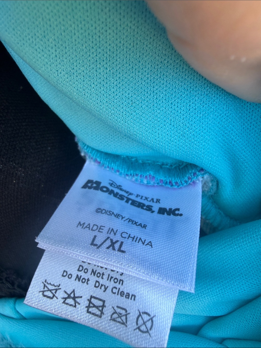 Sulley Plush Hooded Onesie - Blue with Purple Spots soft costume Halloween - Picture 10 of 11